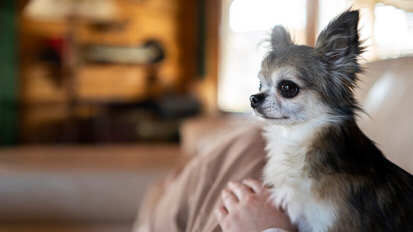 Chinese crested chihuahua mix