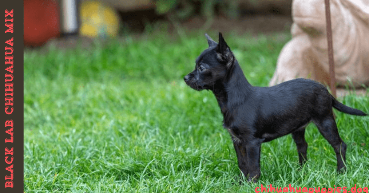 Black Lab Chihuahua Mix