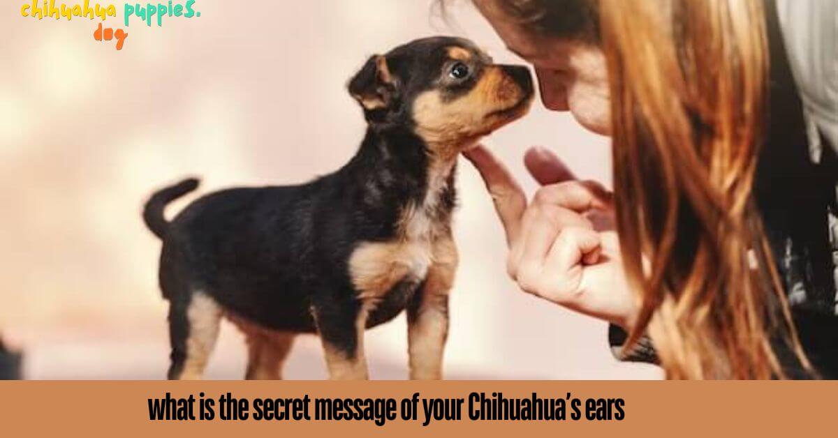 What is the Secret Message of Your Chihuahua Ears